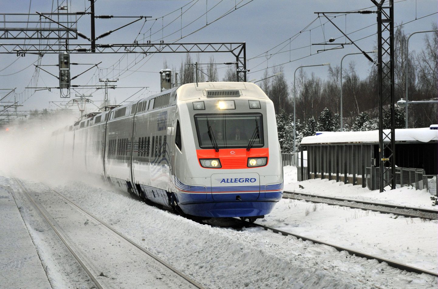 Helsingi-Peterburi liinil sõitev kiirrong Allegro