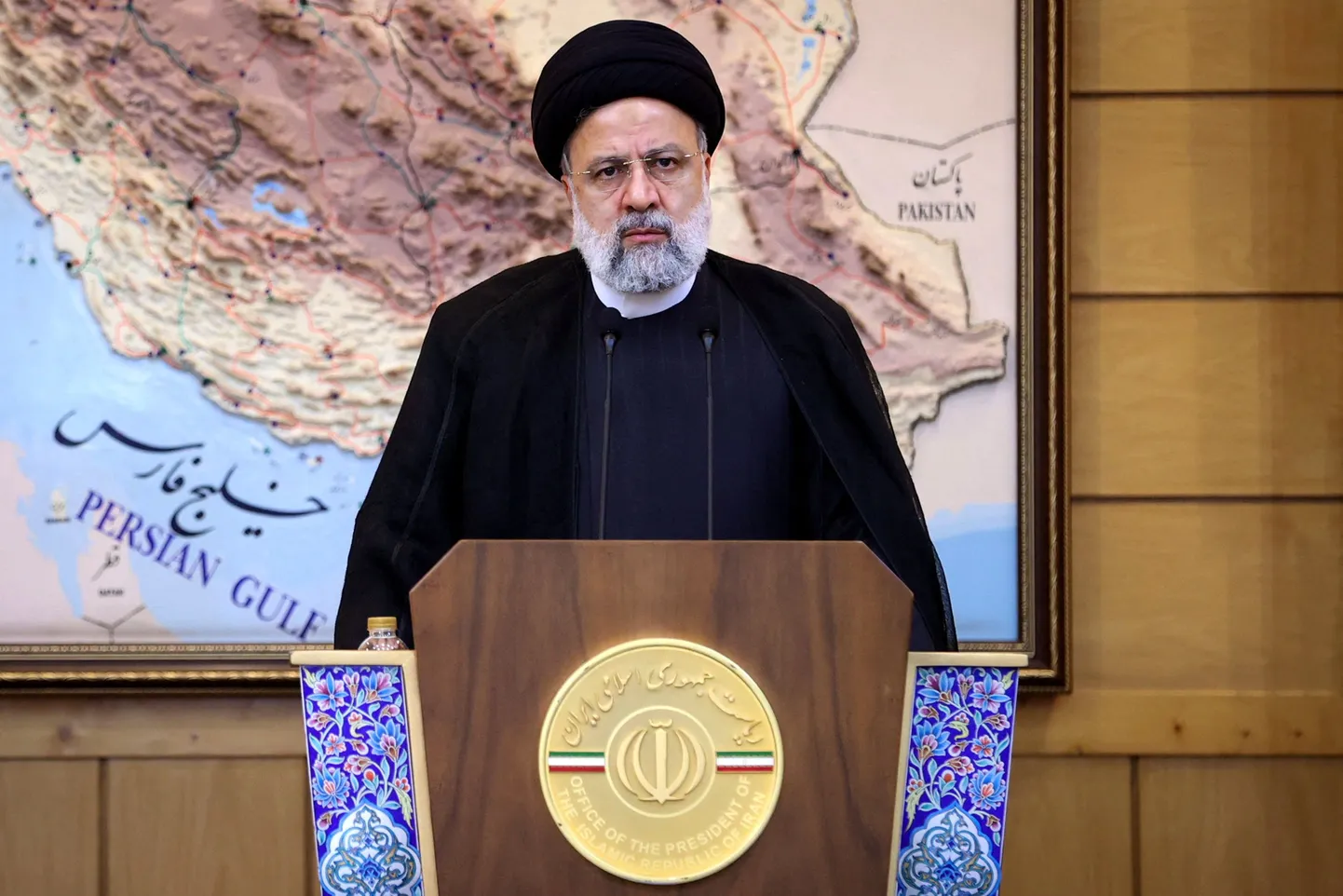 Iraani president Ebrahim Raisi.