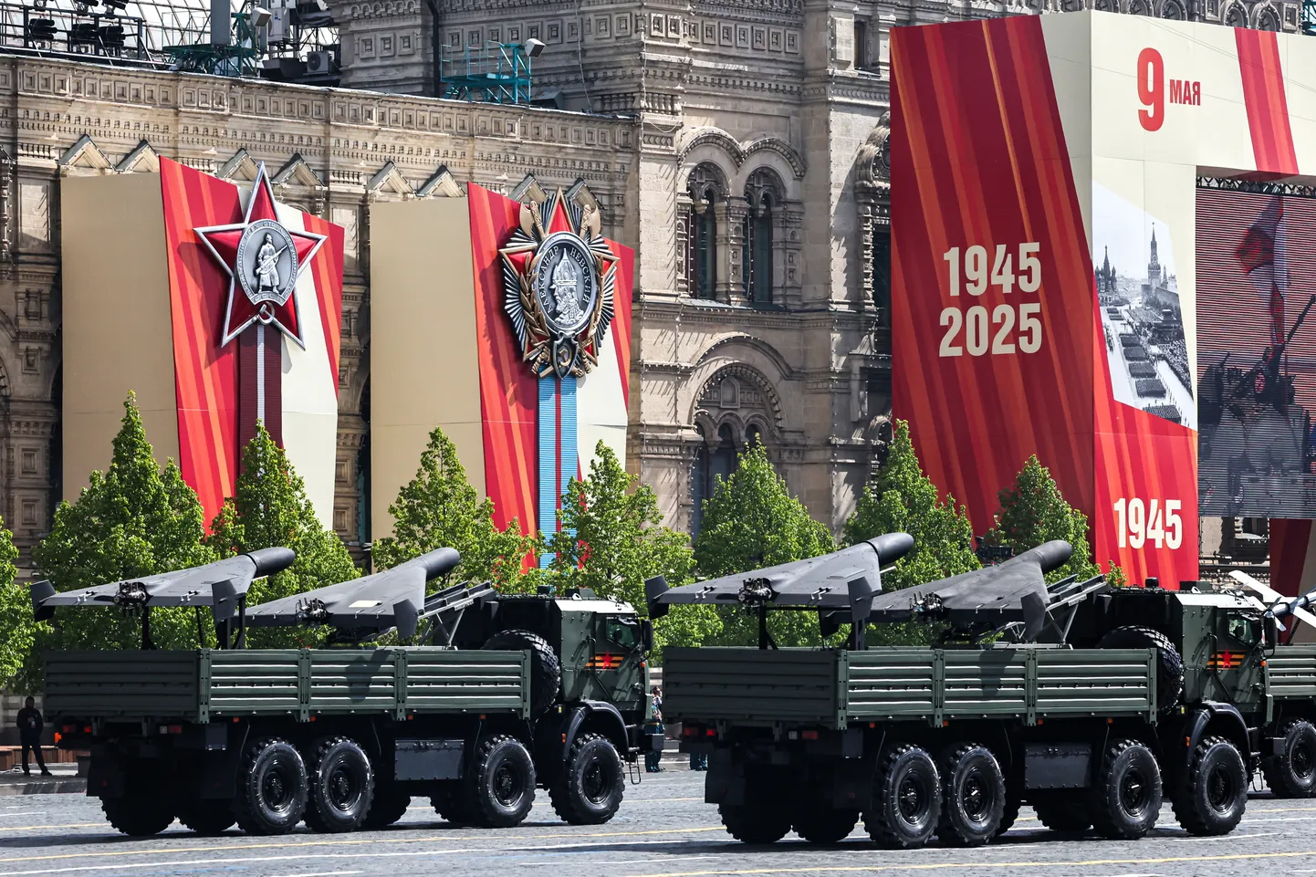 9. mai paraad Punasel väljakul.