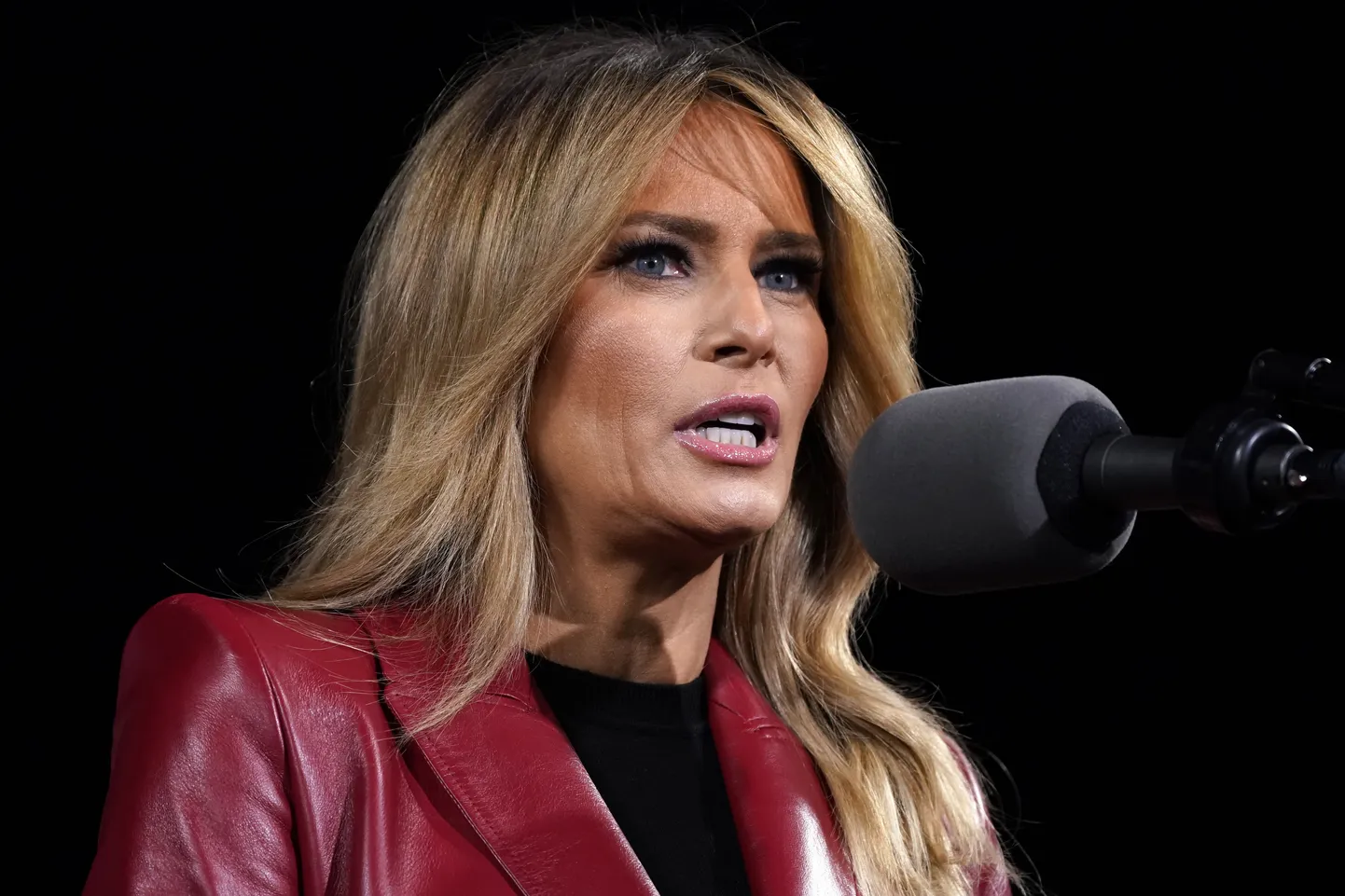 Endine esileedi Melania Trump.