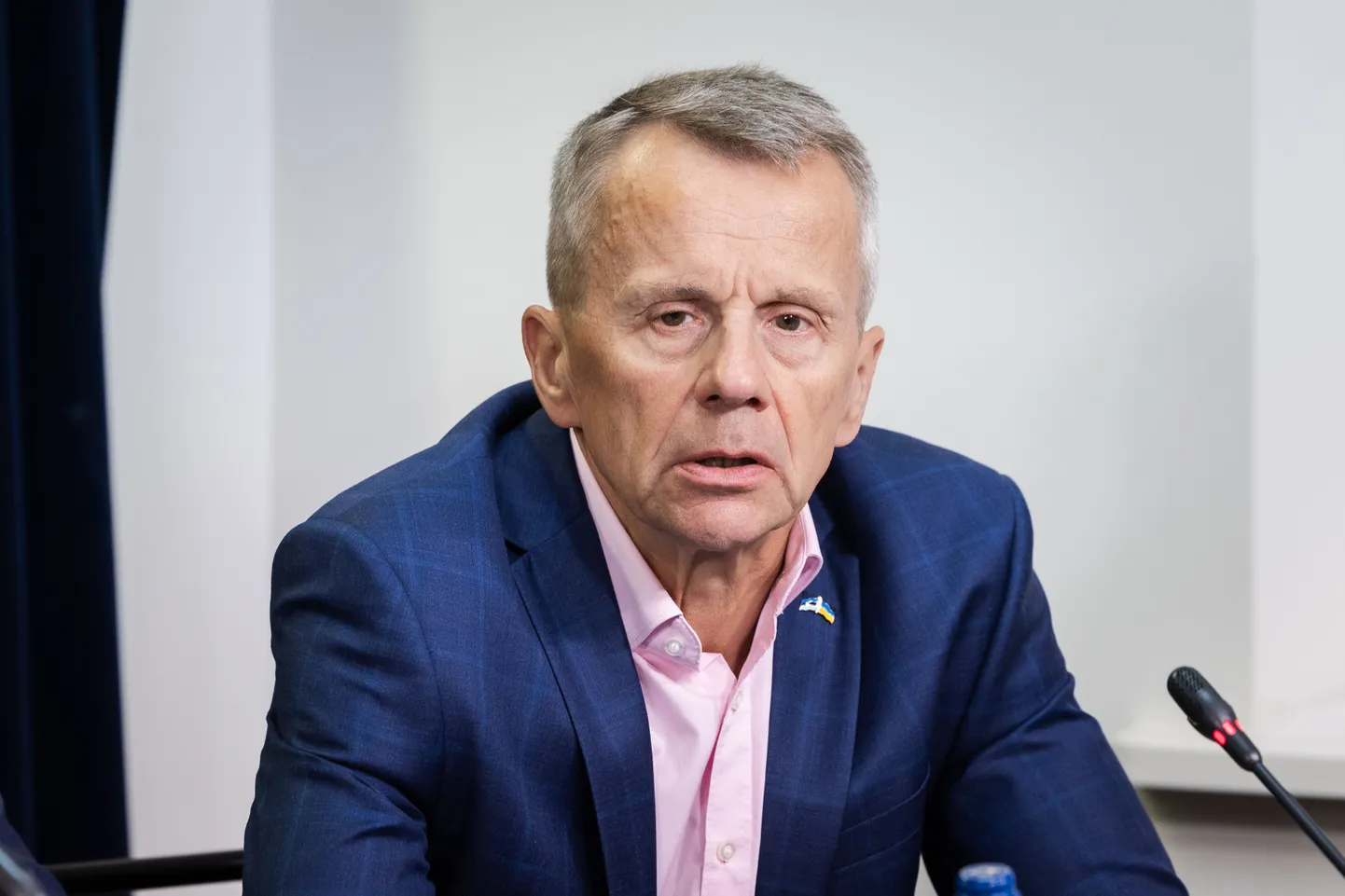 Министр финансов Юрген Лиги.