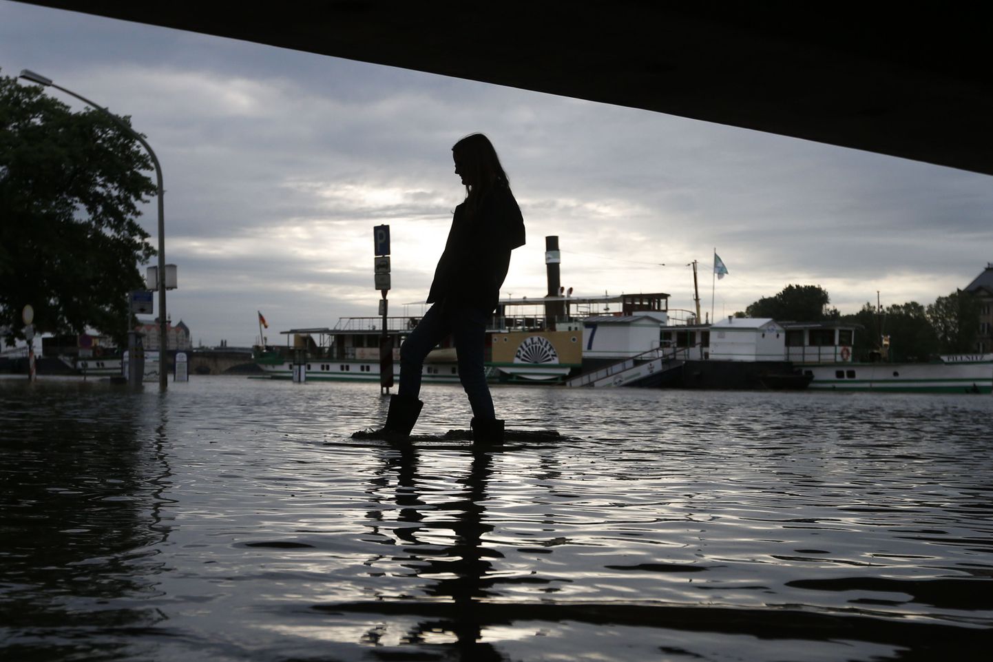 Kesk-Euroopa üleujutused on jõudnud Šveitsi