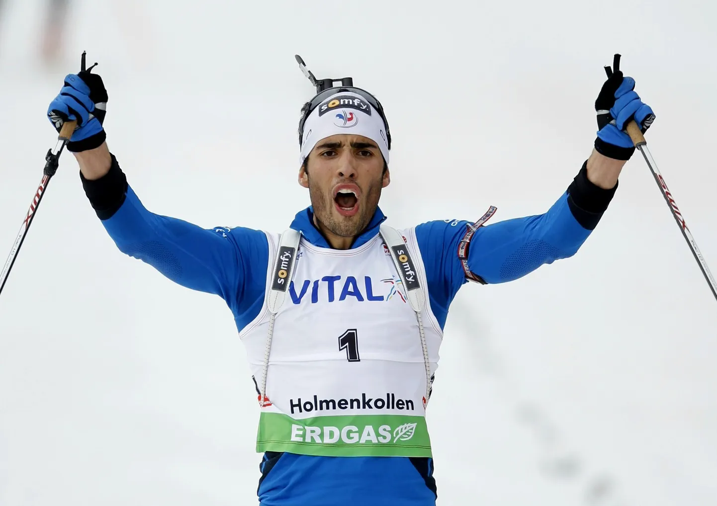 Martin Fourcade karjääri algusaastatel.
