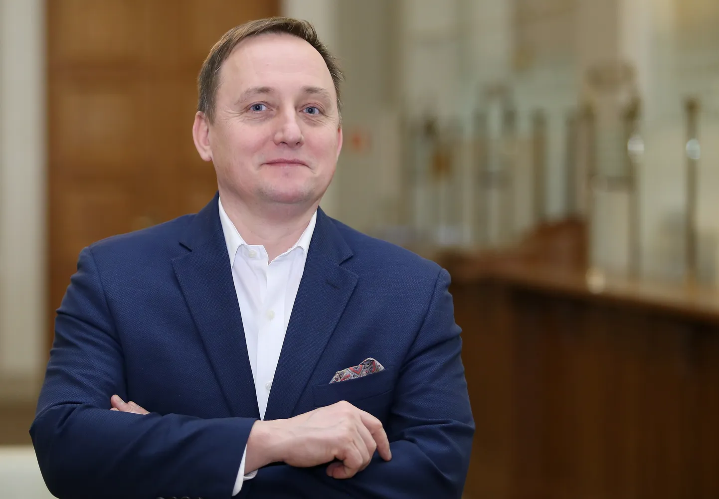 Мартиньш Казакс,  президент Банка Латвии