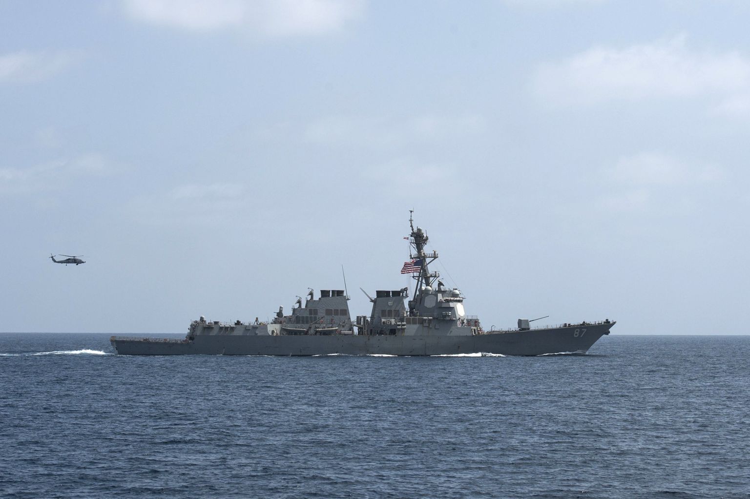 USS Mason septembrikuus.