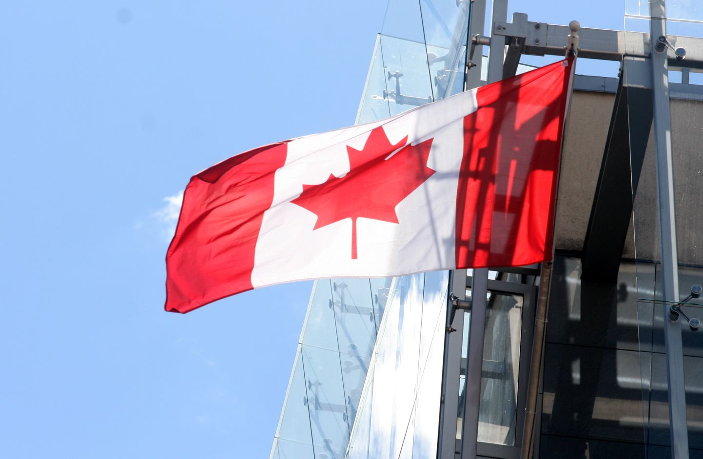 Kanādas karogs.