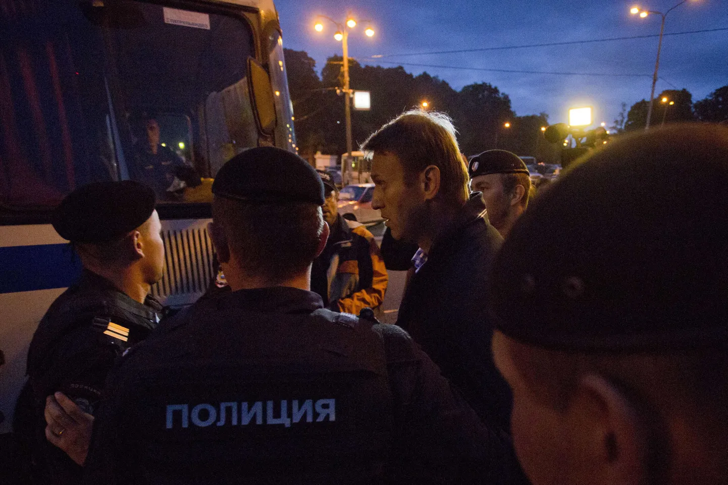 Aleksei Navalnõi kinnipidamine.