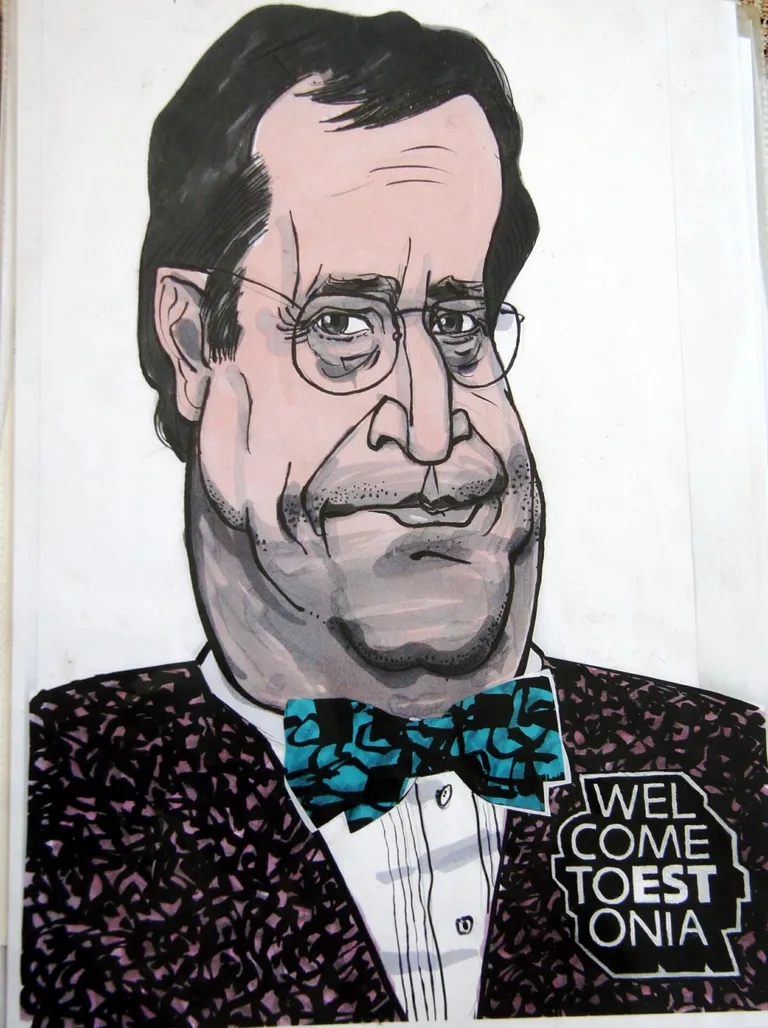 Toomas Hendrik Ilves Hugo Hiibuse silmade läbi.