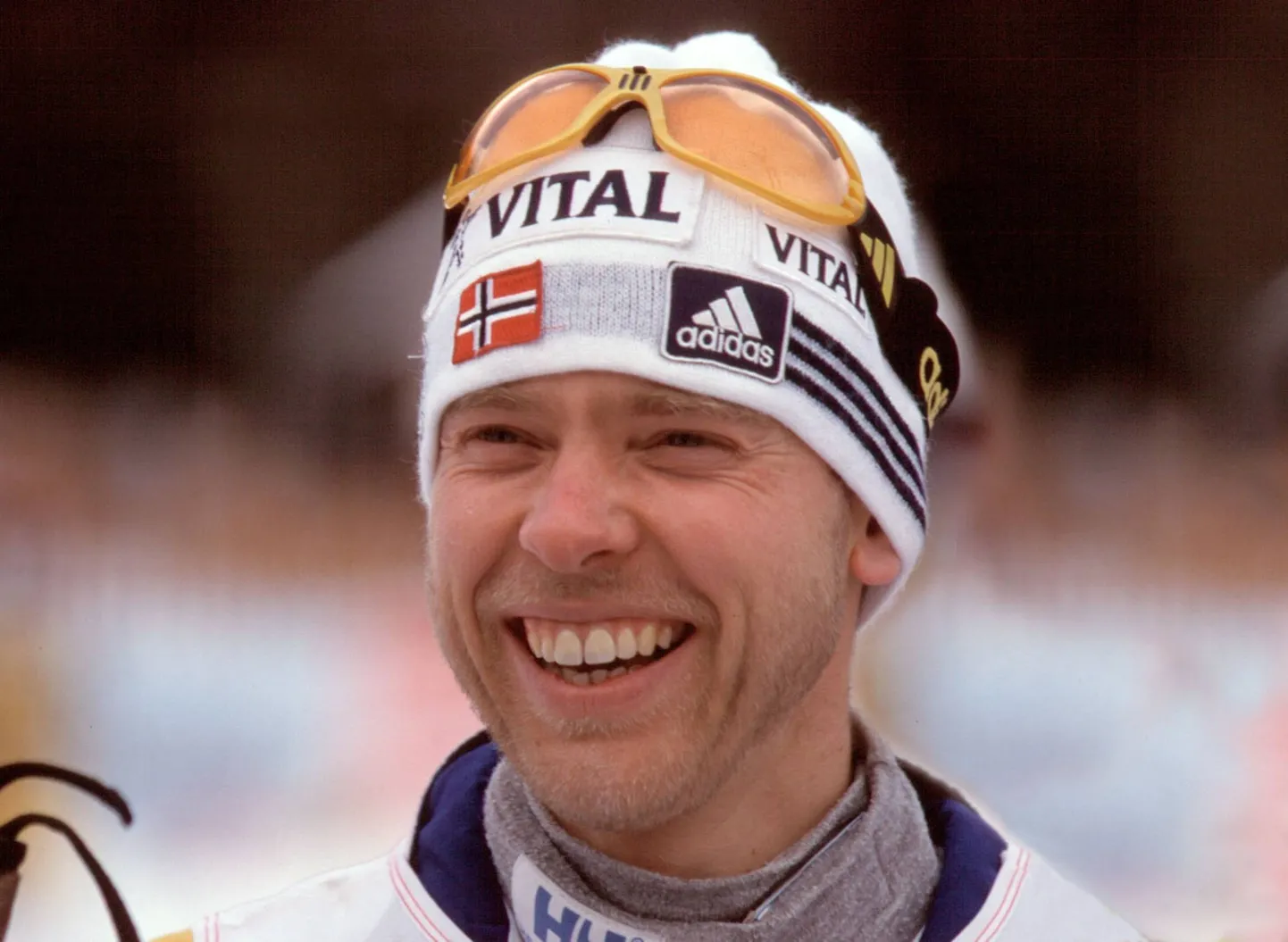 Halvard Hanevold – alati rõõmsameelne.
