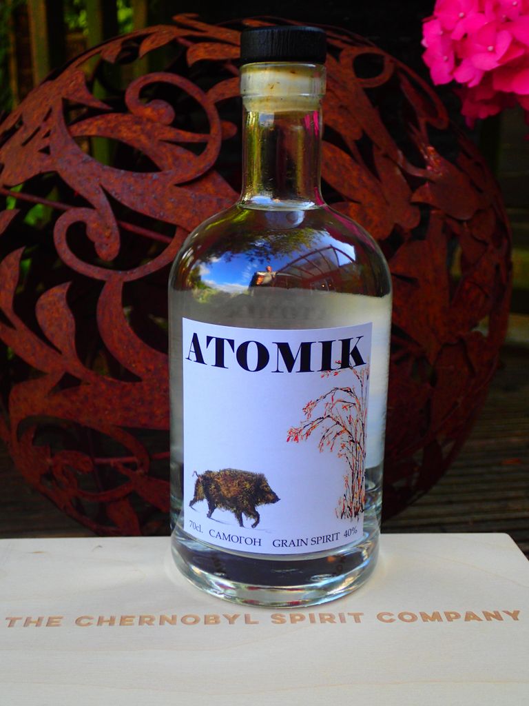 Tšornobõlis kasvatatud viljast valmistatud viin Atomik