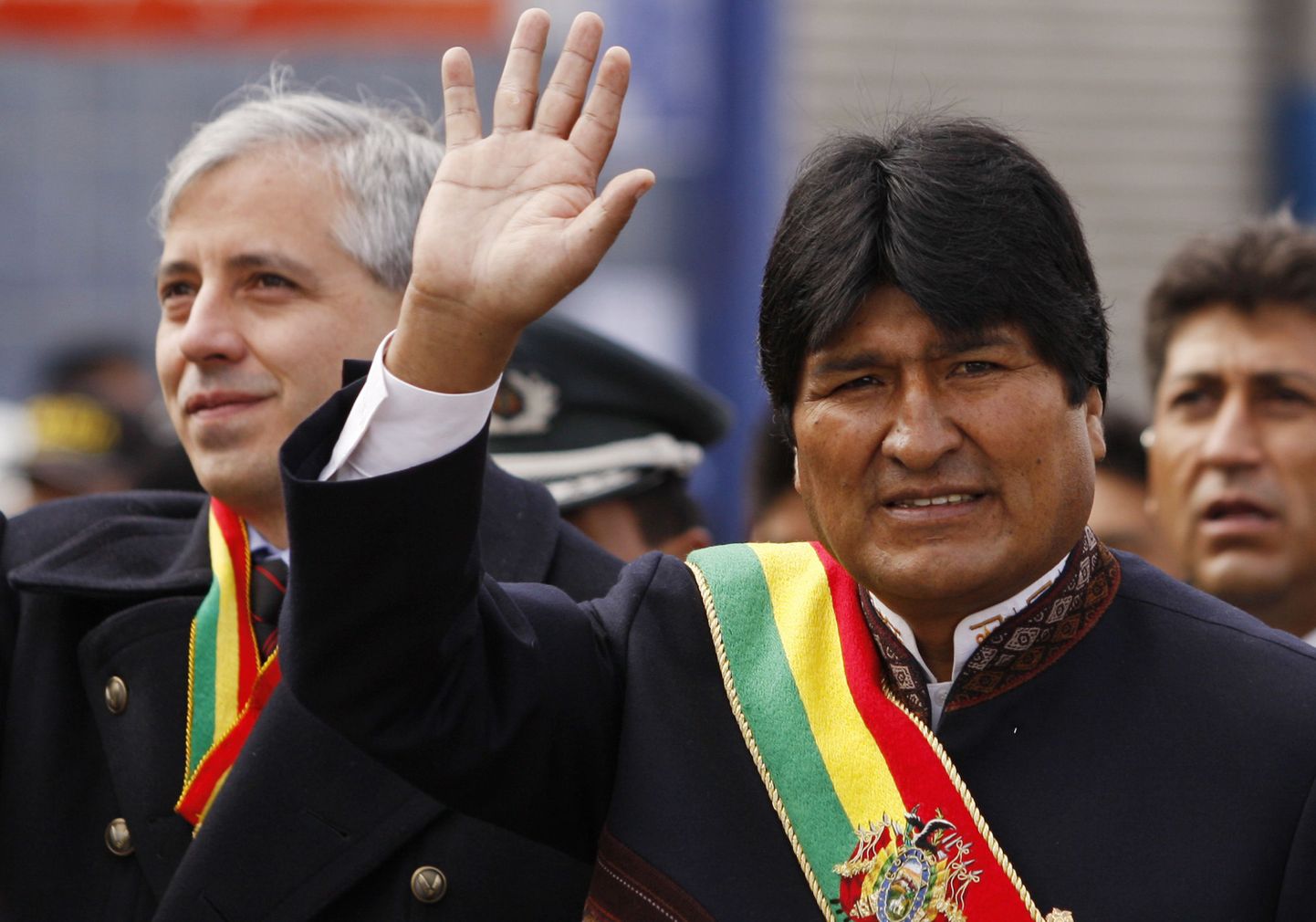 Boliivia vasakpoolne president Evo Morales.