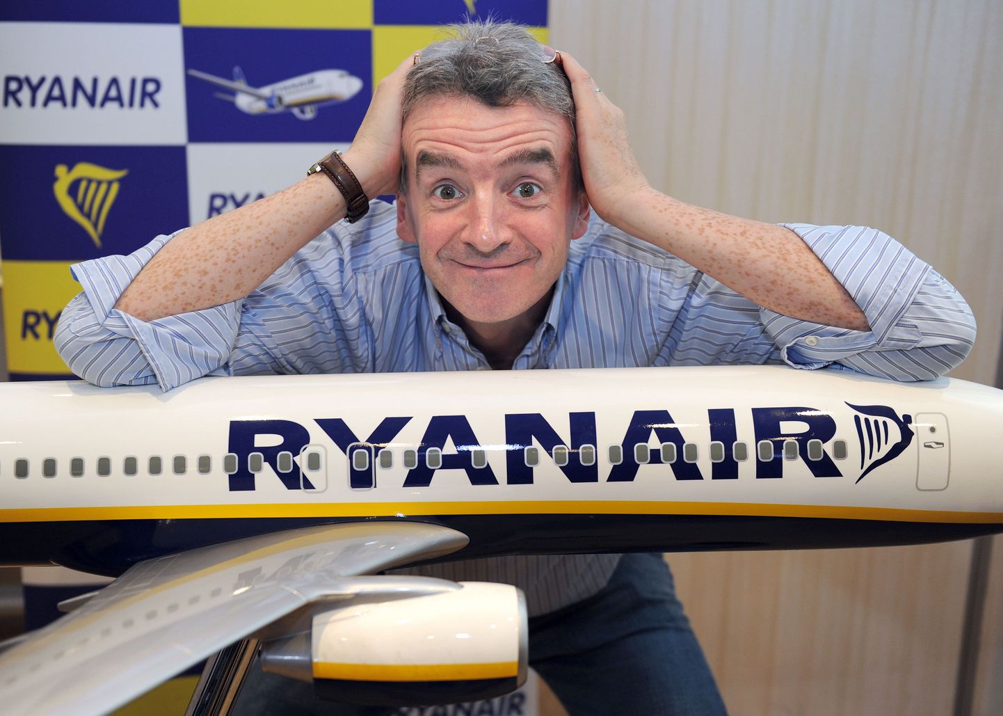 Ryanairi juhatuse esimees Michael O' Leary.