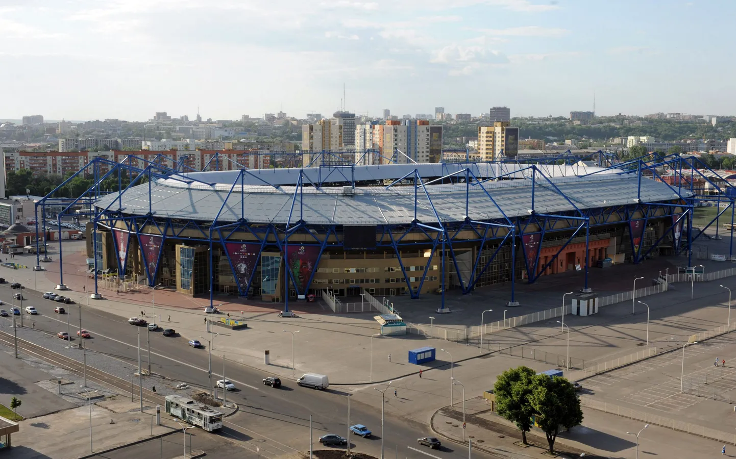 Харьковский стадион "Металлист", где будут проходить матчи Евро-2012.