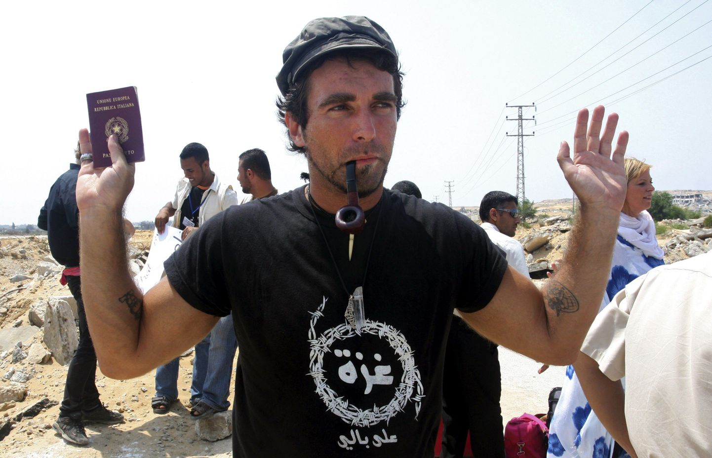 Itaalia rahuaktivist Vittorio Arrigoni