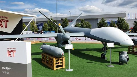 VIDEO ⟩ Medijs: Krievija pie okupētās Krimas notriec savu 5 miljonus dolāru vērto dronu