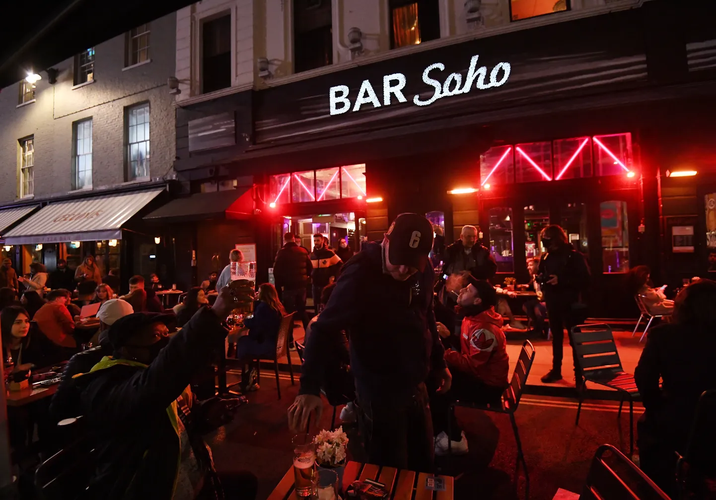 London Soho. Foto on illustratiivne.