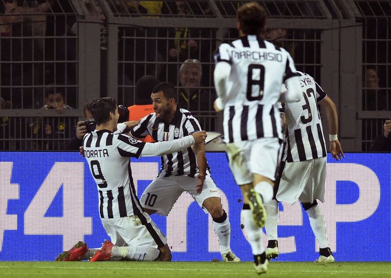 Juventus tundis end Dortmundis mugavalt ja ei jätnud kodumeeskonnale mingit võimalust
