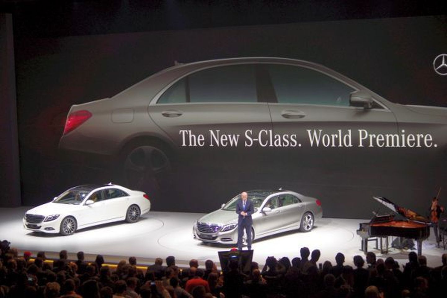 Mercedese uue S-klassi esitlus.