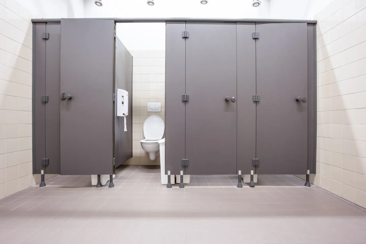 Avalik WC. Foto on illustratiivne.