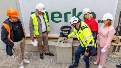 GALERII ⟩ Pärnus sai talvehotell nurgakivi ja nime