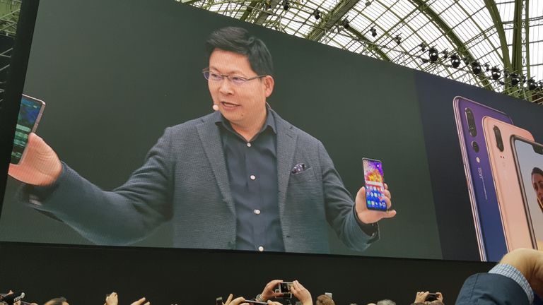 Huawei tarbijatoodete üksuse juht Richard Yu