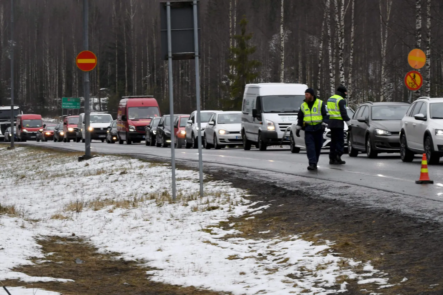 Autod Soomes Hyvinkää linnas.