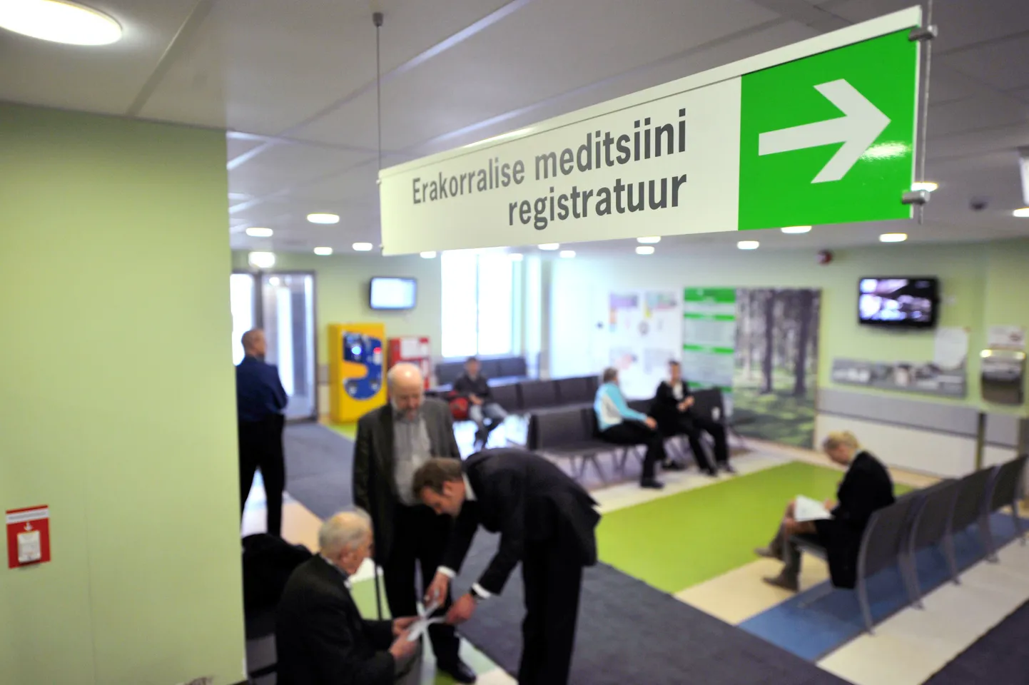 Erakorralise meditsiini vastuvõtt.