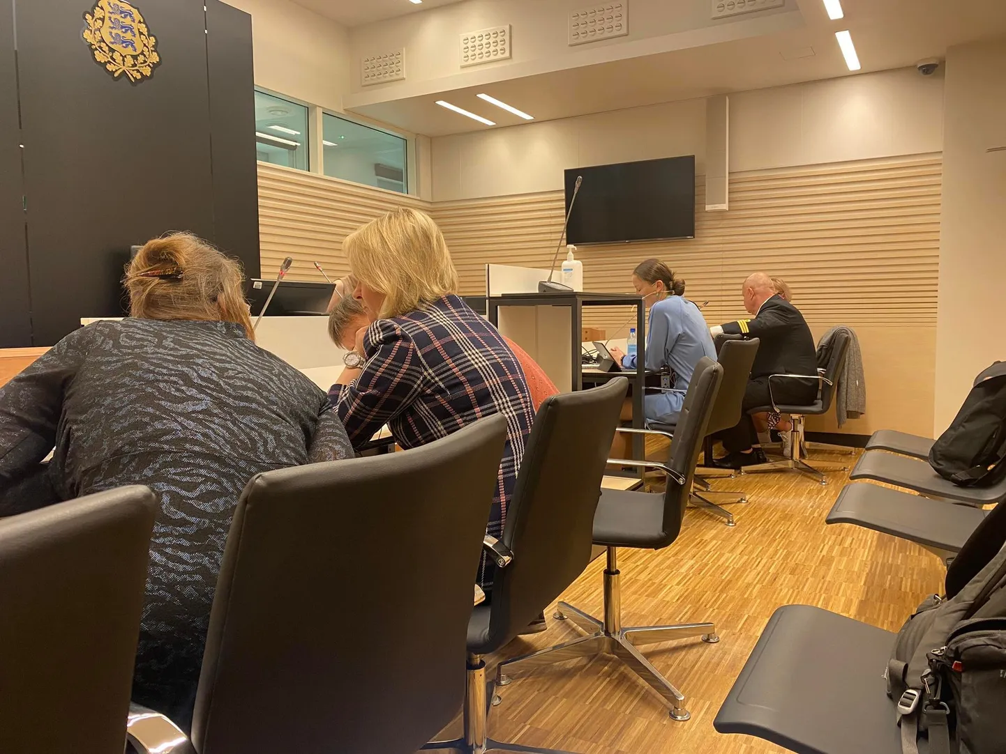 Lähenemiskeelu kohaldamise istung. Harju maakohus, Tallinna kohtumaja. 20.06.2022