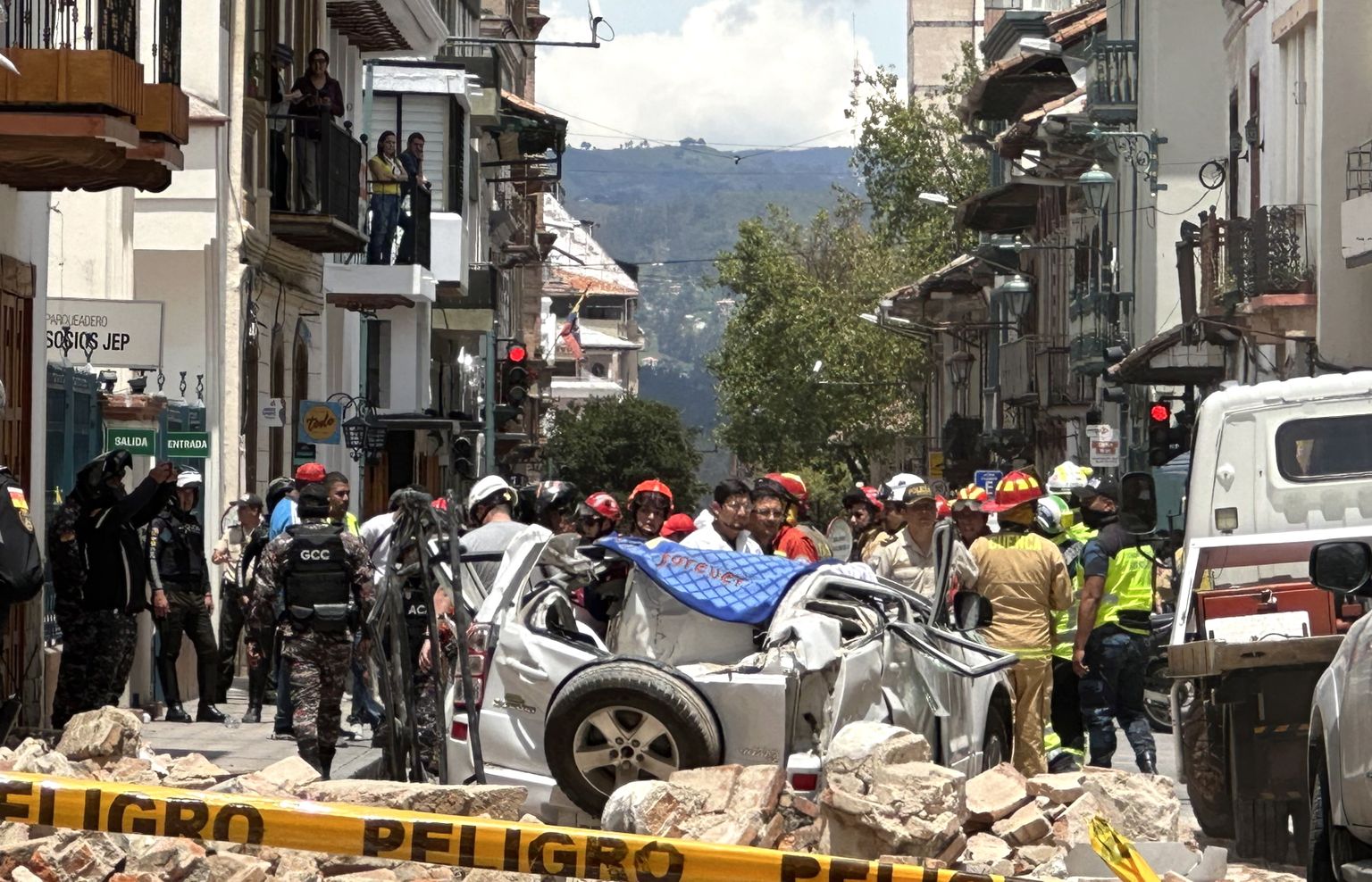 Землетрясение в Эквадоре.