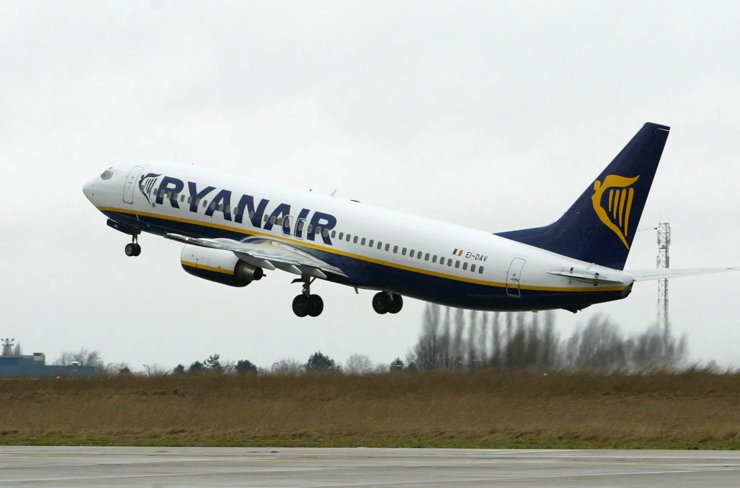 Ryanairi lennuk.