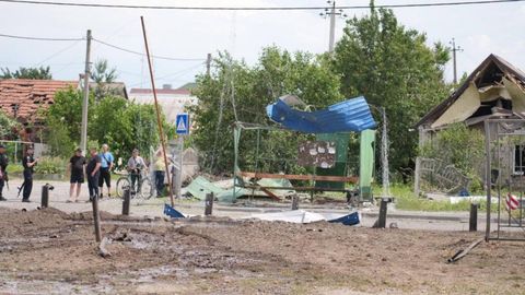 Krievijas aviobumbas eksplozijā Zaporižjas apgabalā nogalinā