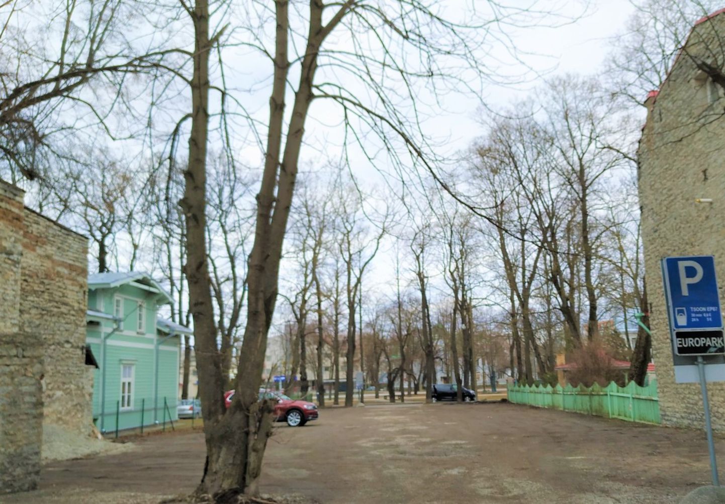 Незастроенный участок земли в Таллинне. Снимок иллюстративный.