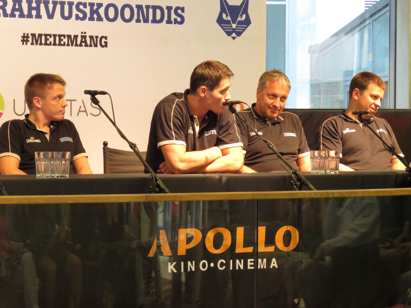 Eesti korvpallikoondis andis enne EM-finaalturniiri alagrupimänge Pärnus kõigile huvilistele pressikonverentsi.