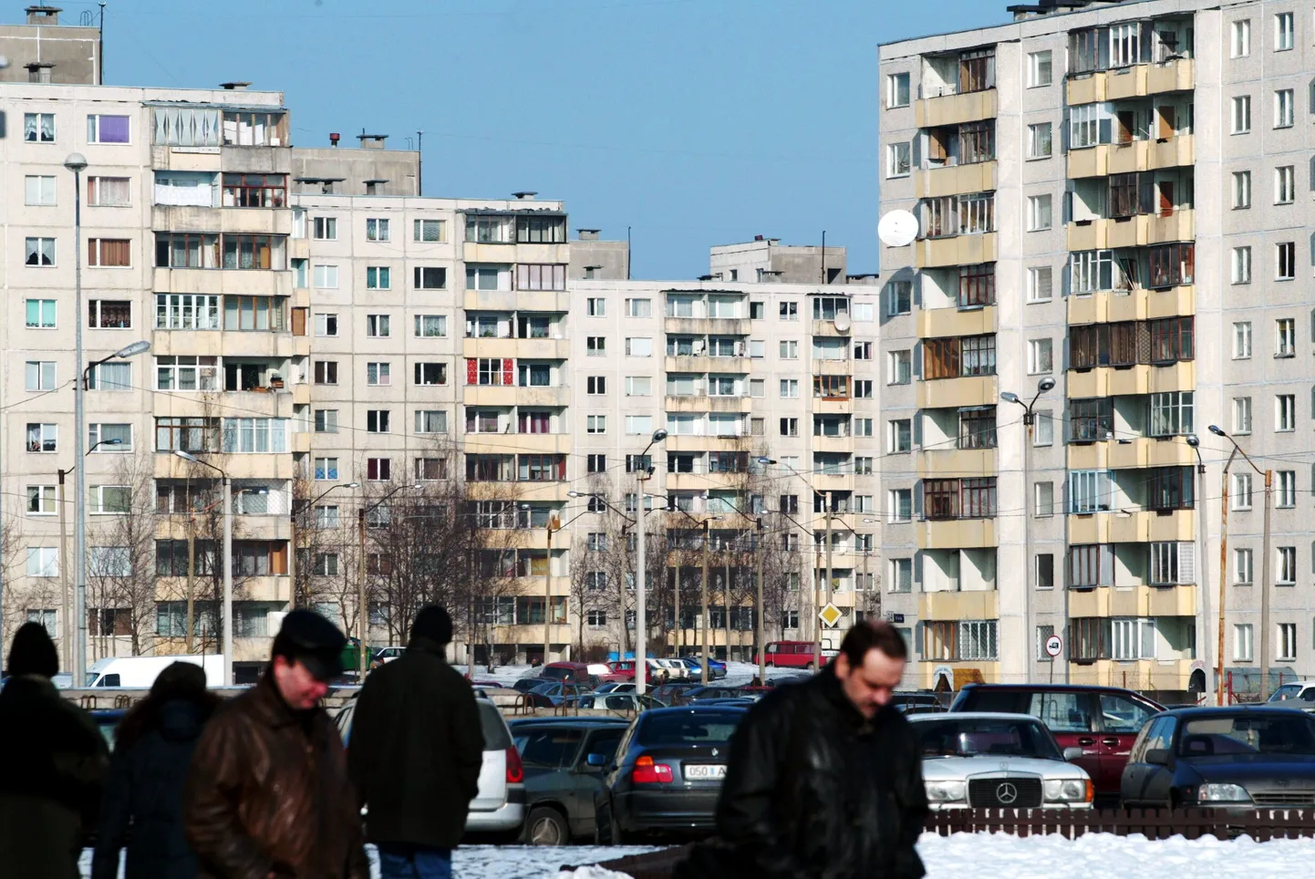 Вид на Ласнамяэ (01.03.2003). Снимок иллюстративный