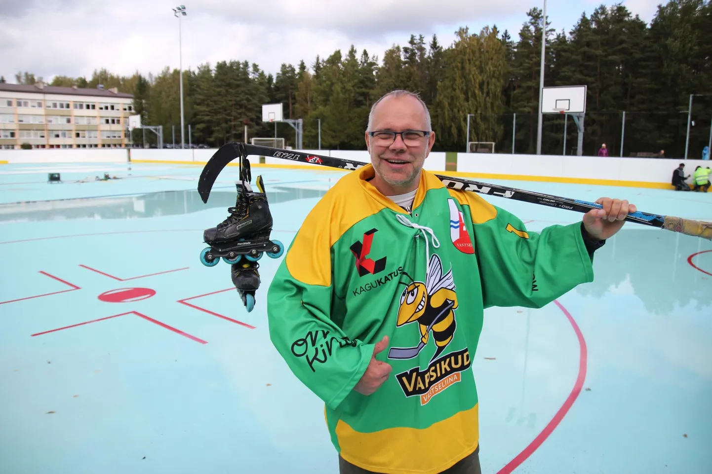 Taavi Tuvike on kirglik hokientusiast, kelle visadus avaldas muljet vallajuhtidelegi.