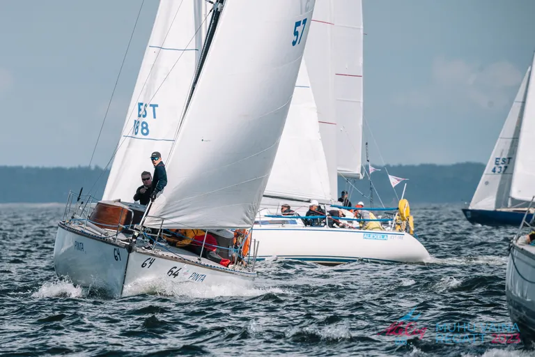 Jaht Pinta (Taurus), kapten Guido Grass, Saaremaa Merispordiselts - A. Le Coq 66. Muhu Väina regatt 2023