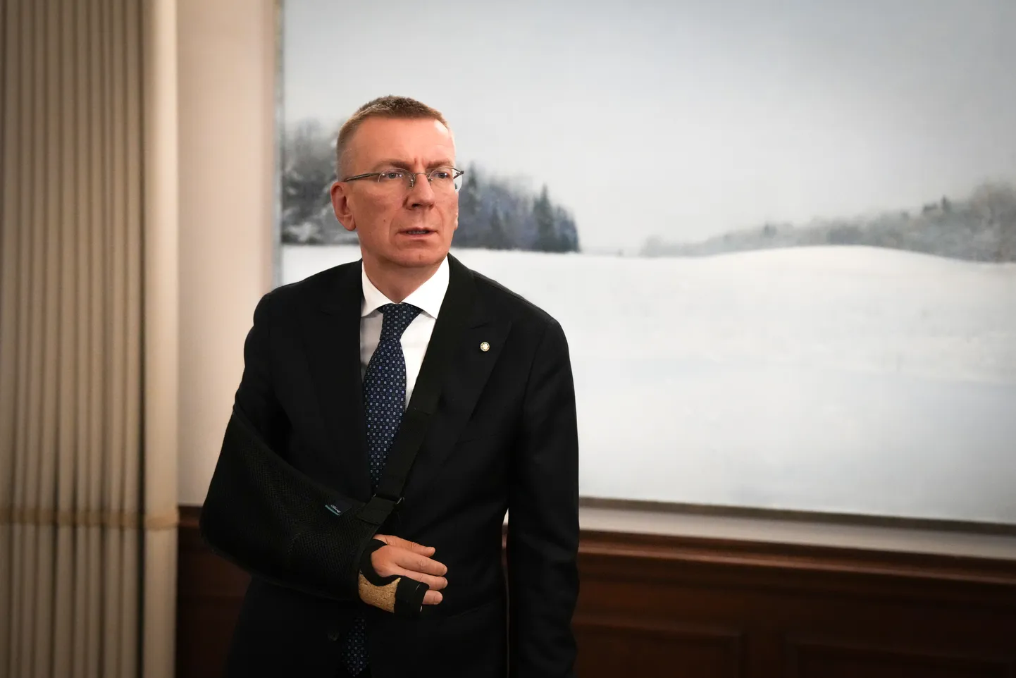Valsts prezidents Edgars Rinkēvičs.