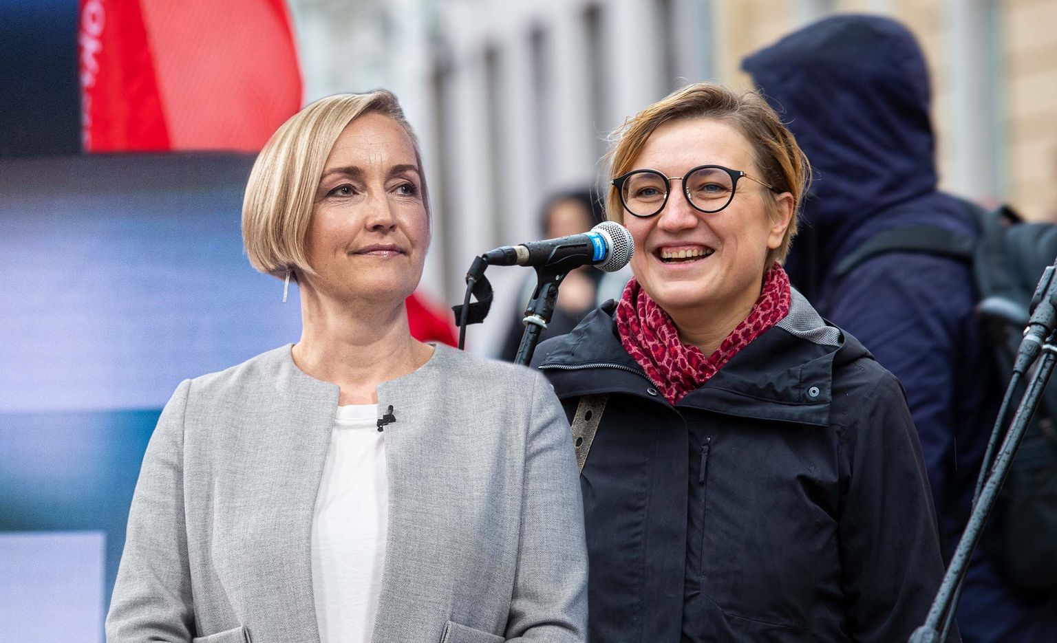 Kristina Kallas ja Gea Kangilaski (kollaaž)