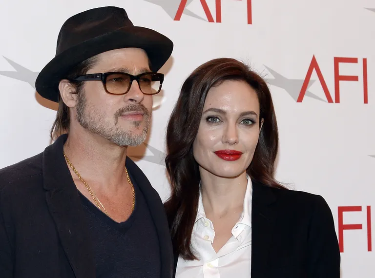 Brad Pitt ja Angelina Jolie 2015. aasta jaanuaris Los Angeleses filmisündmusel