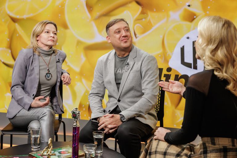 Анна Чистоделова и Рафаэль Шарафетдинов в студии Limon LIVE.