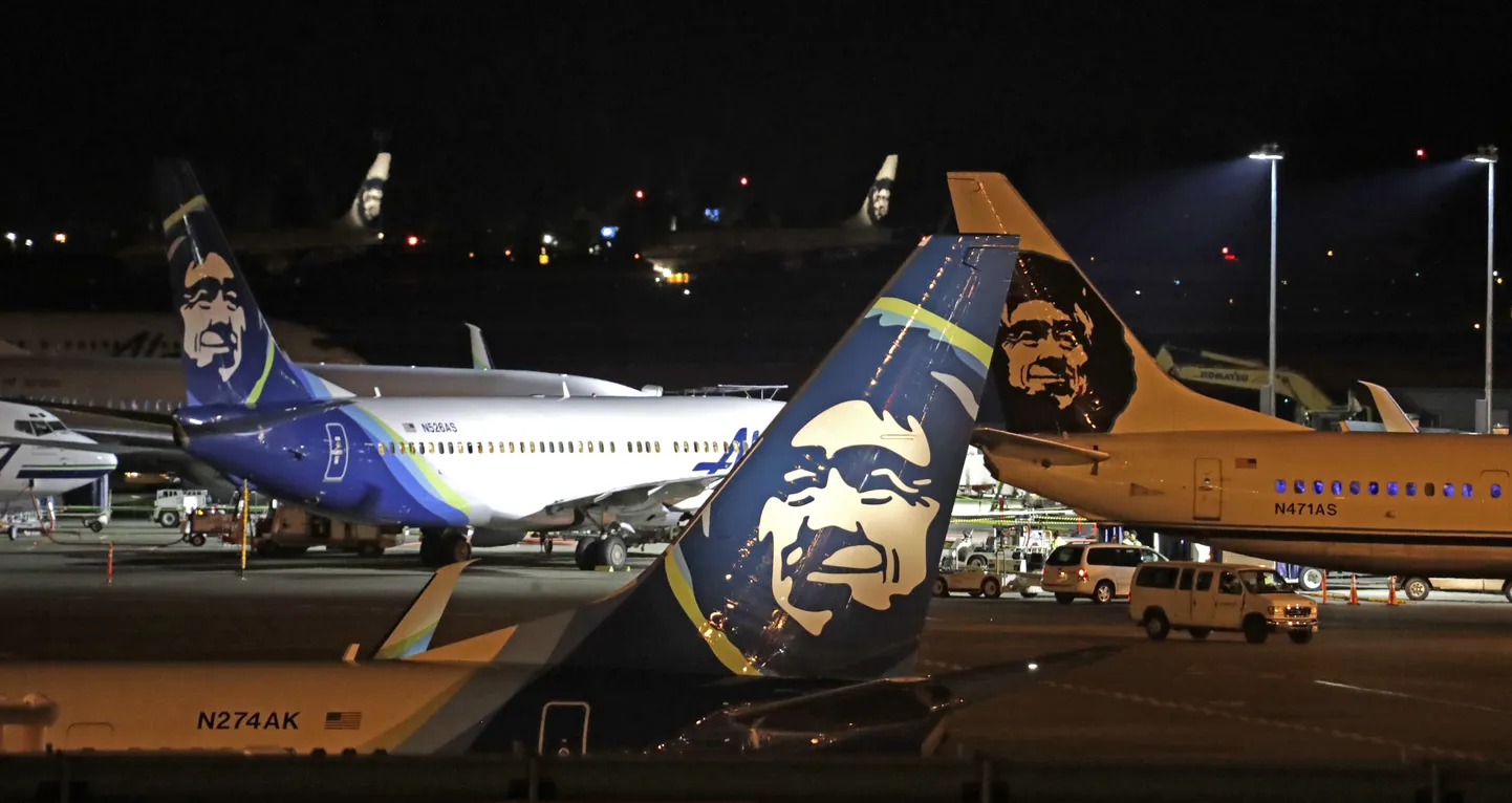 "Alaska Airlines" lidmašīnas. Ilustratīvs attēls