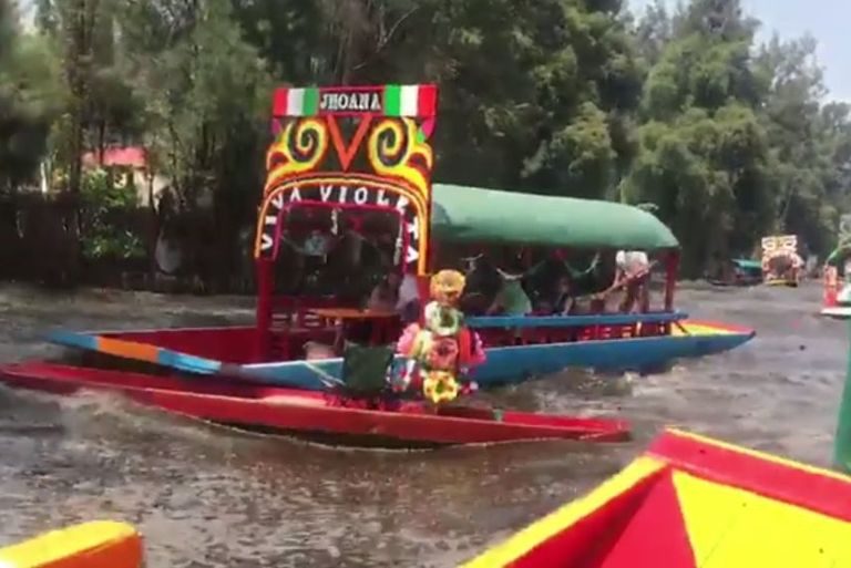 Mehhiko maavärin pani jõe lainetama