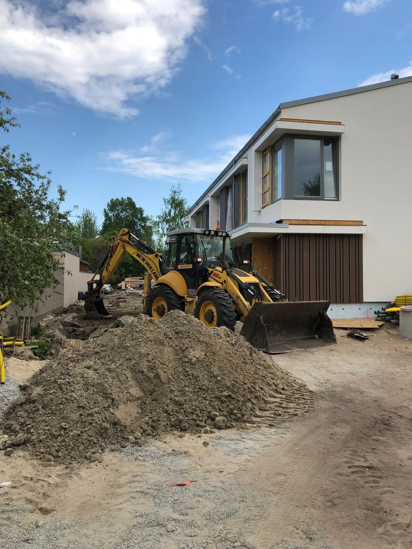 Ehitustööde seis aprillis 2018.
