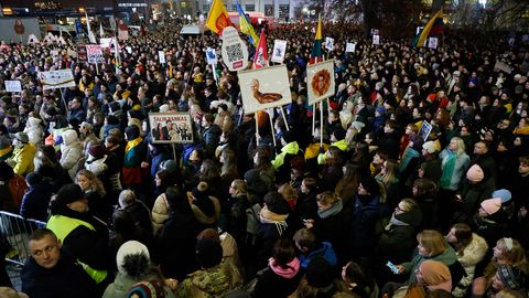 Vilniuses protesteeriti ringhäälingu politiseerimise vastu