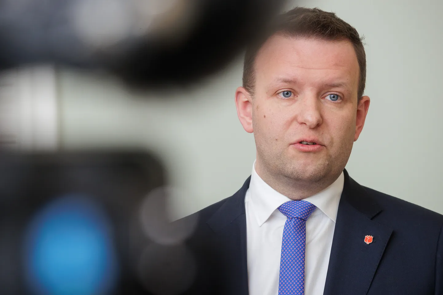 Sotsiaaldemokraatliku Erakonna esimees Lauri Läänemets.