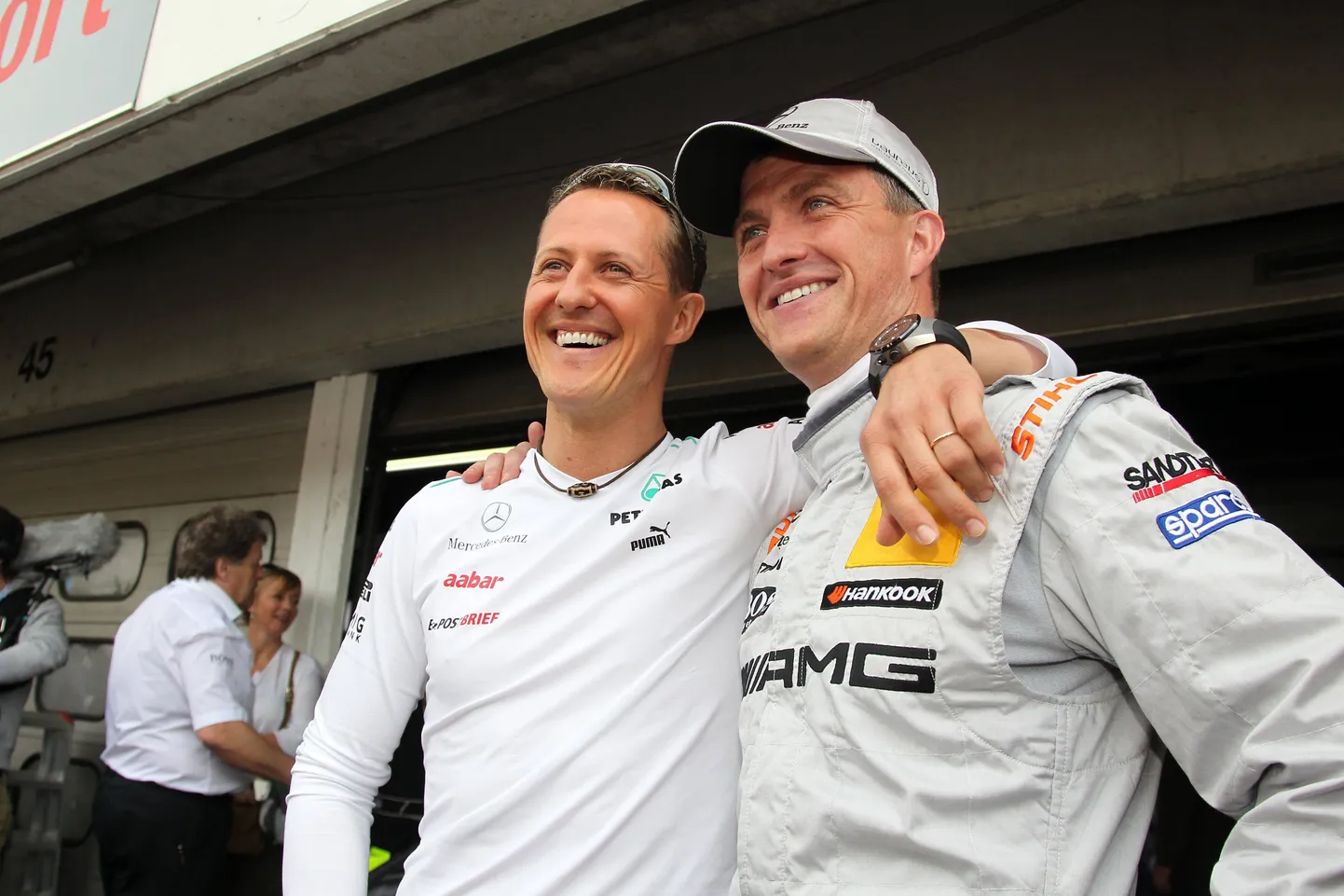 Michael ja Ralf Schumacher 2012. aastal.