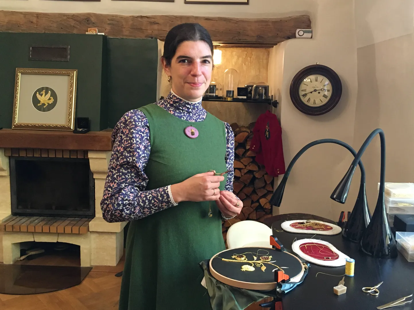 “Kultikand on väga luksuslik ja töömahukas tehnika, mistõttu sel alal on olnud ka vähe tegijaid,” selgitab meister Lilian Bristol.