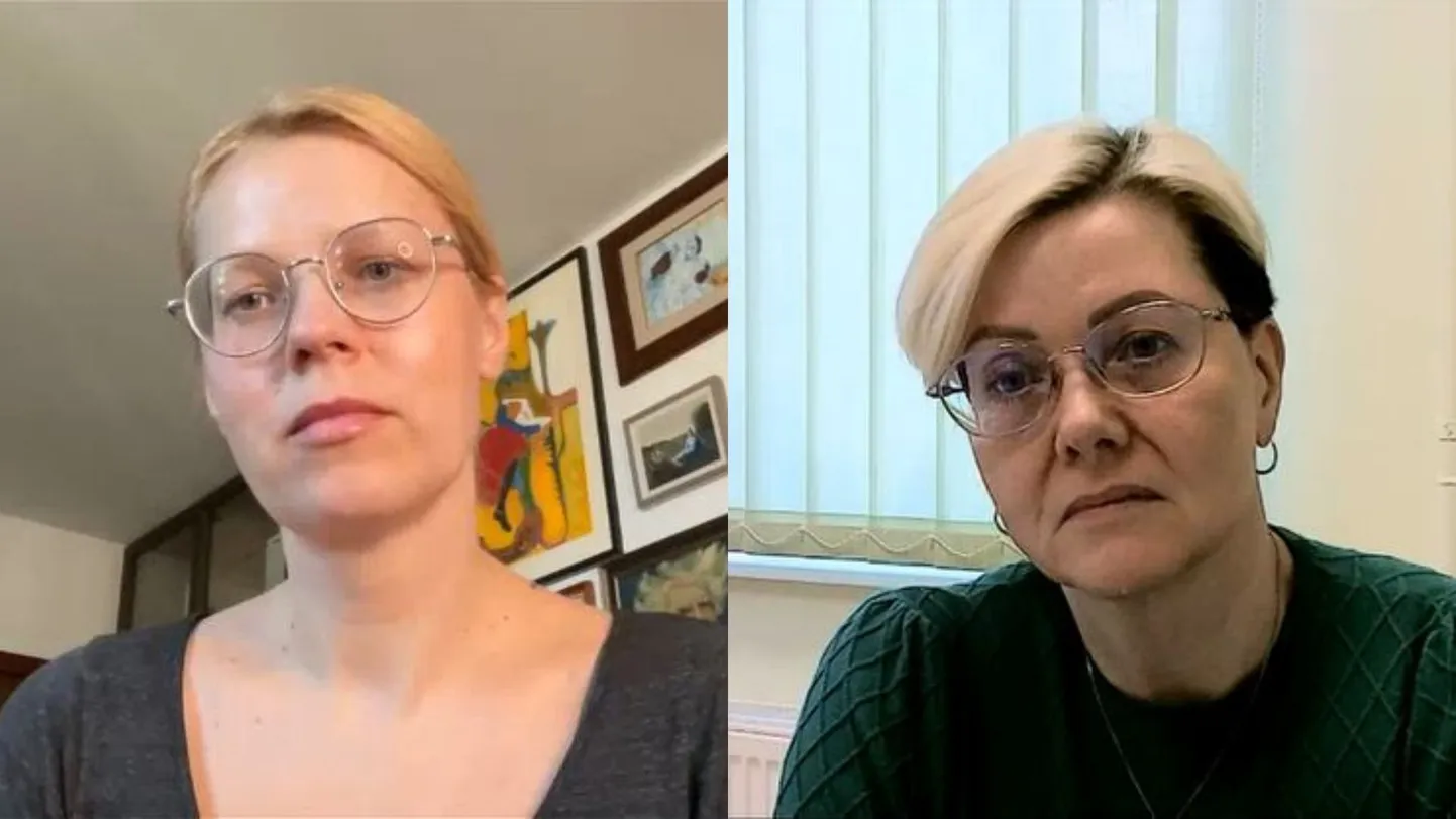 Katrin Lust ja Annelii Juhkama.