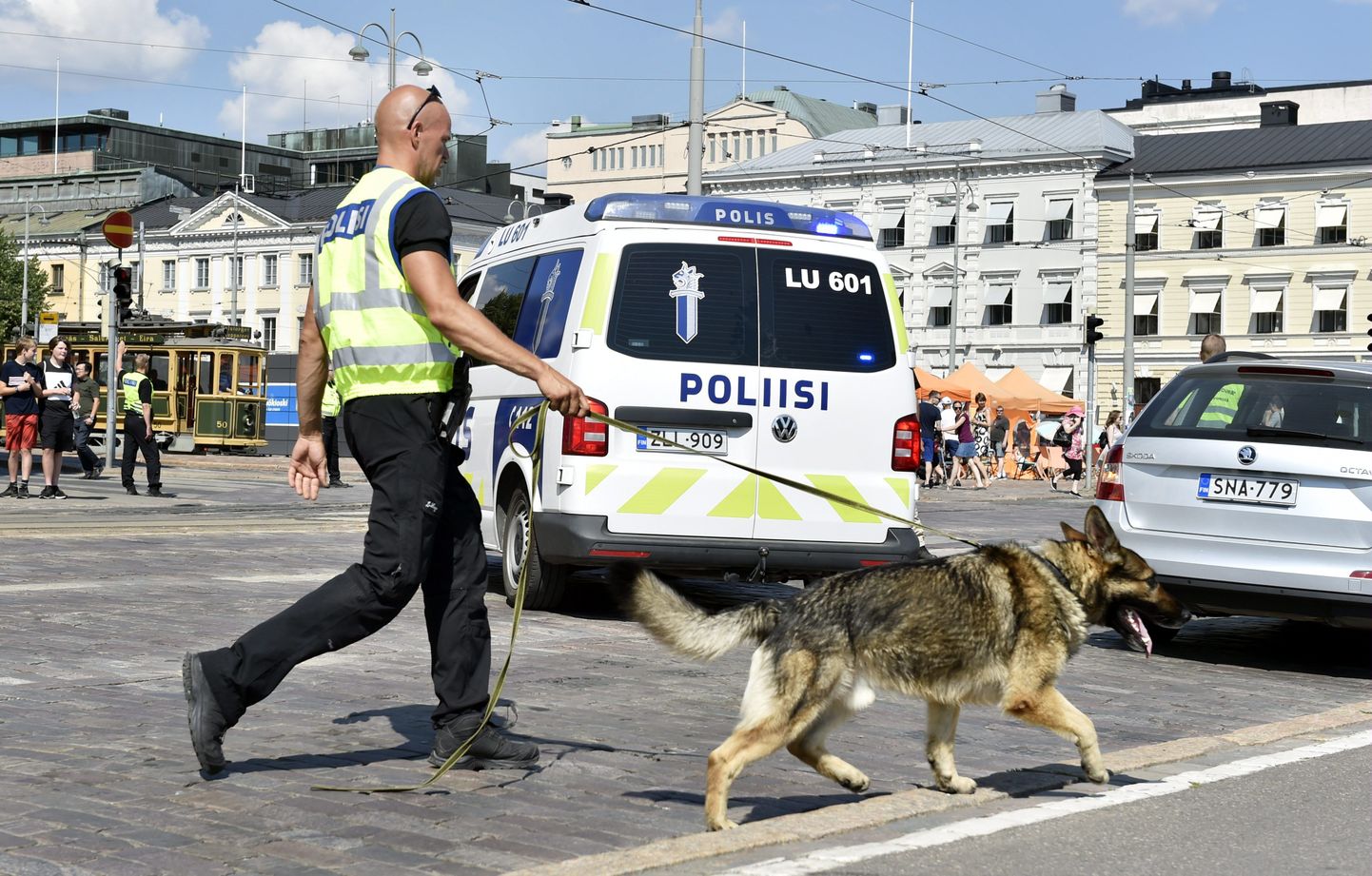 Soome politsei. Foto on illustratiivne