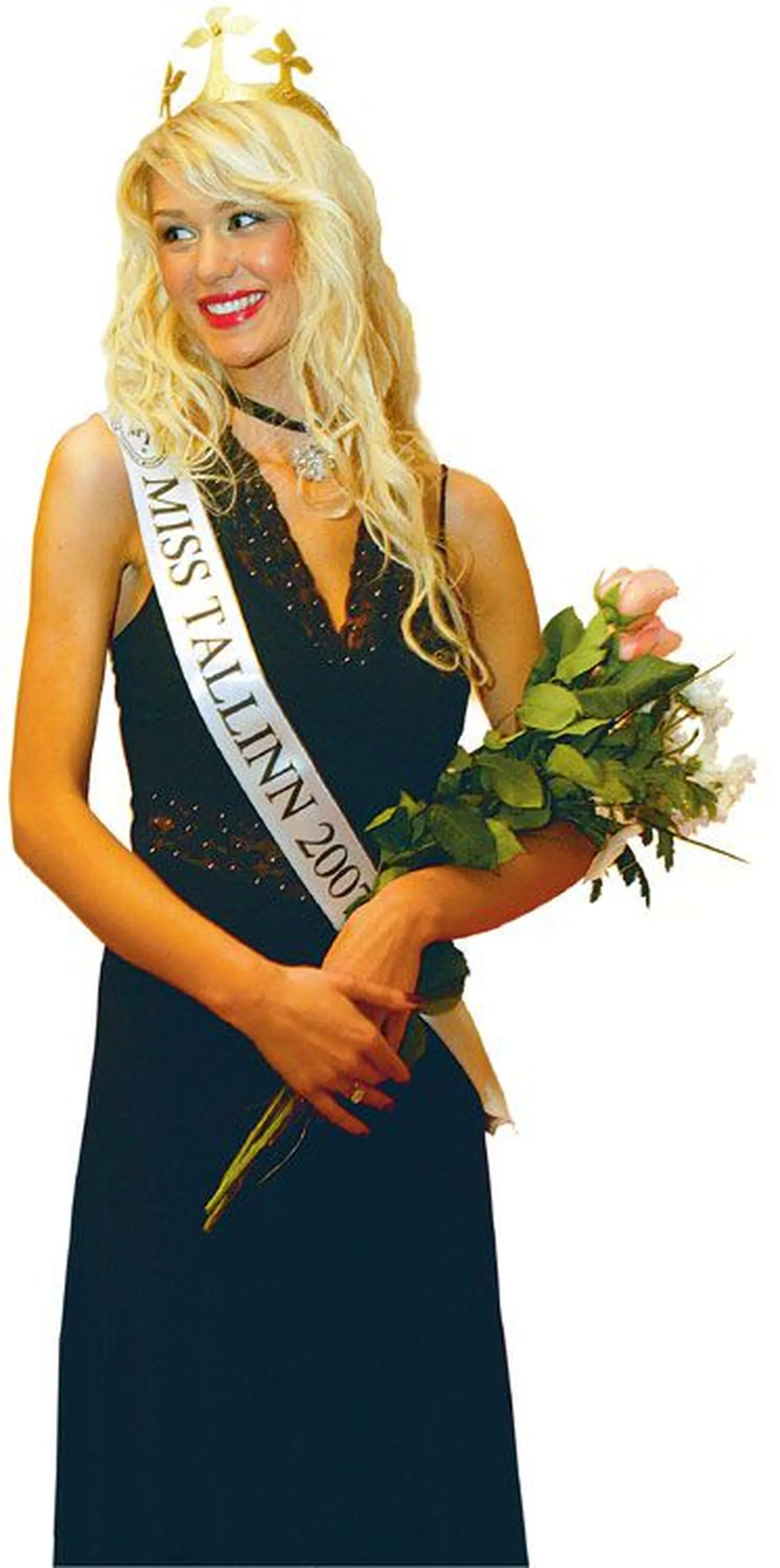 Miss Tallinna ja Miss Viroonia tiitlitele lisaks sai Viktoria Azovskaja täna ka Eesti Miss Estonia krooni.